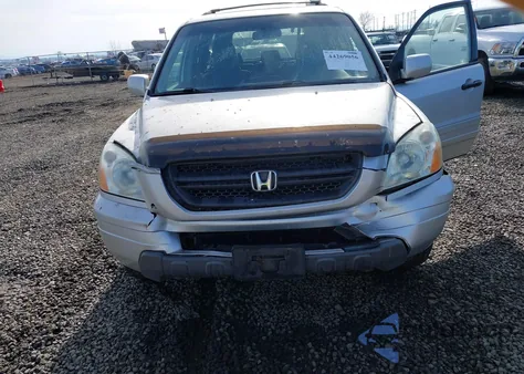 2005 Honda Pilot Ex-L z USA, uszkodzony, nr VIN 2HKYF18615H549684